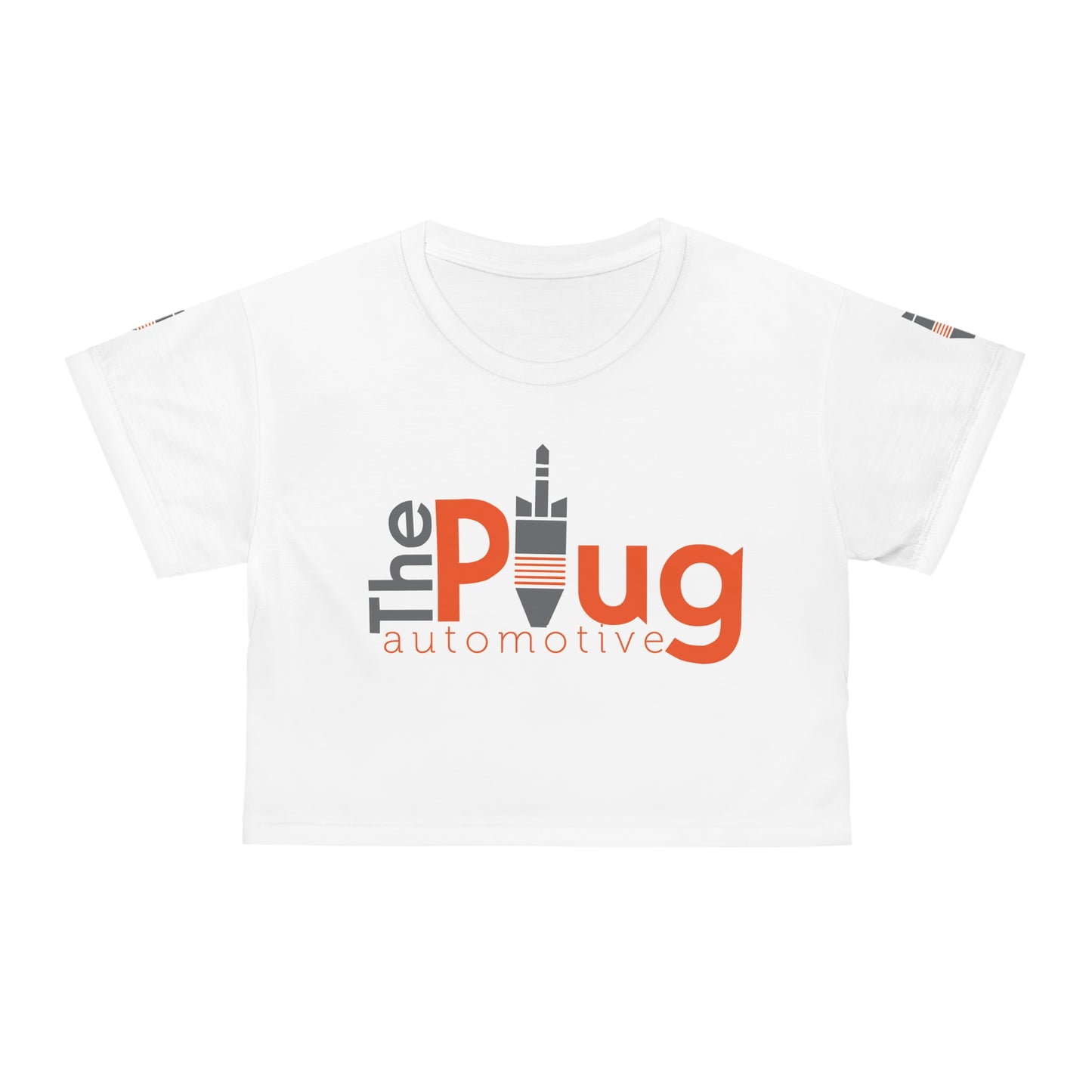 Lady's Plug Crop Tee