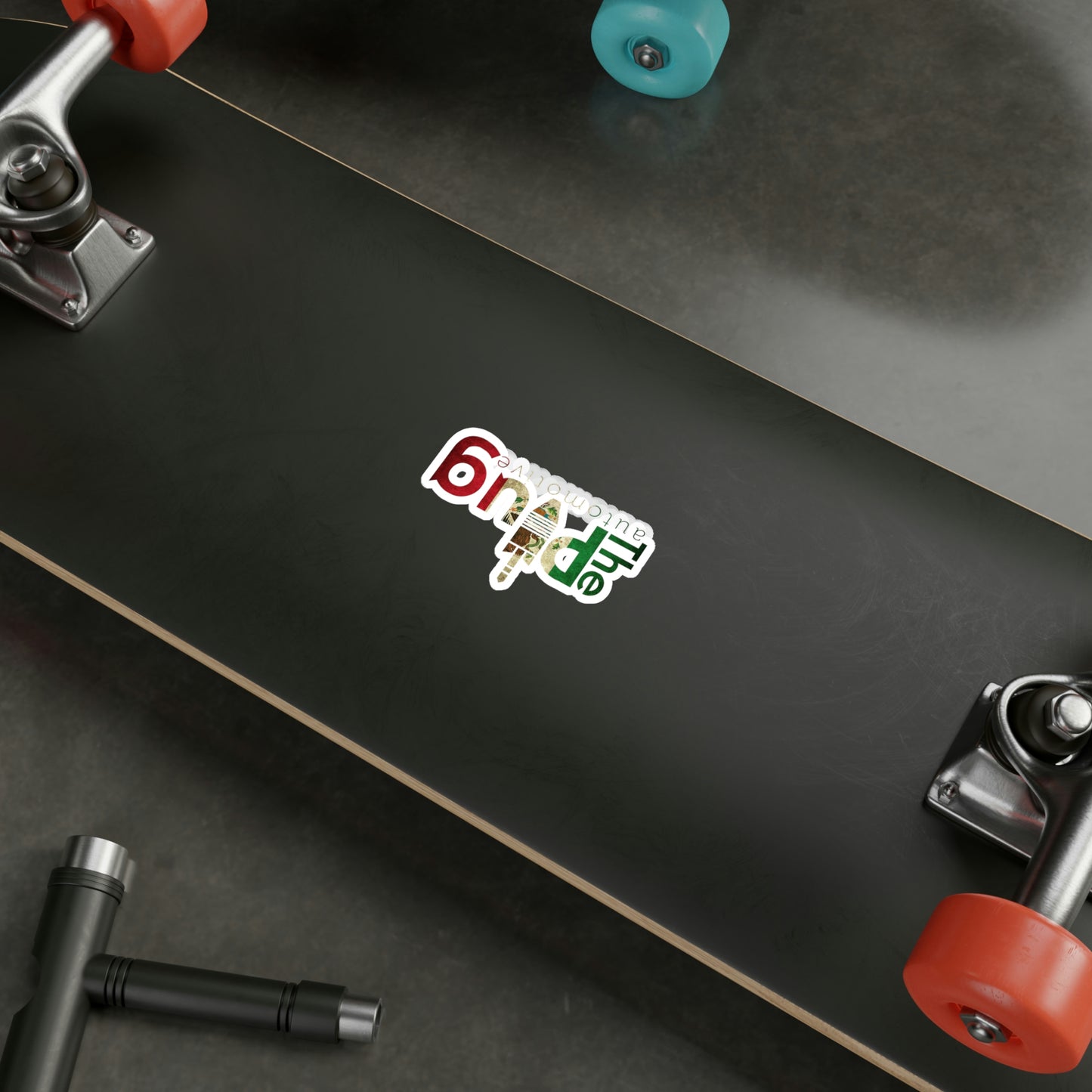 The plug automotive Vinyl Decals