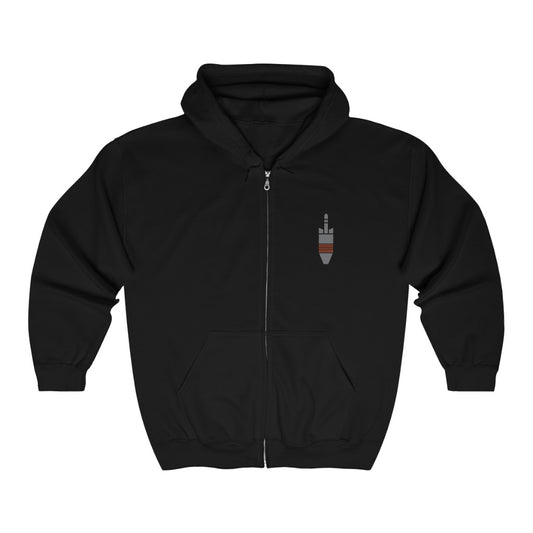 Plug Full Zip Hooded Sweatshirt